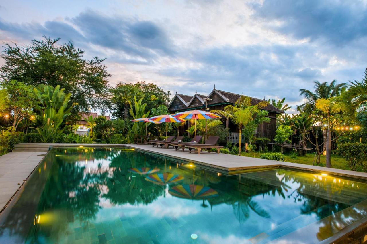 Phum Khmer Lodge Siem Reap Exterior foto