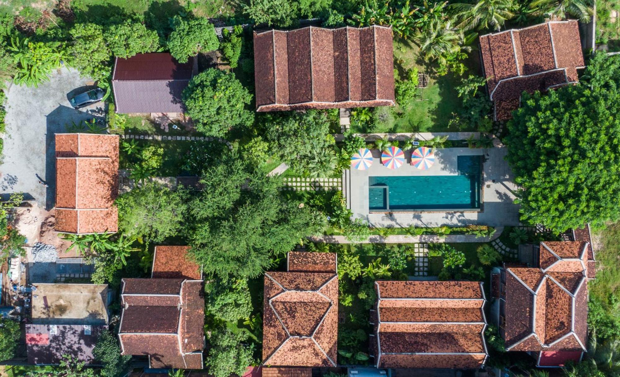 Phum Khmer Lodge Siem Reap Exterior foto